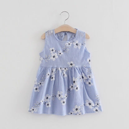 Sleeveless children's skirt