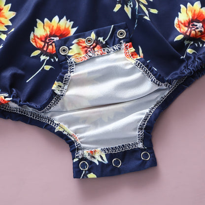 Plus brown yellow flared pants suit