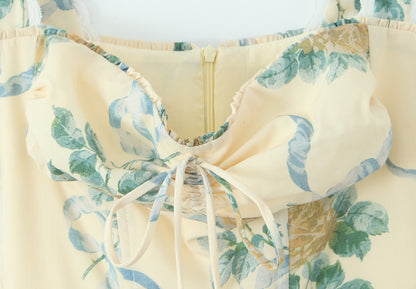 Women's Fashion Stitching Mid-length Dress