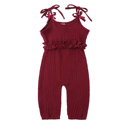 Children's Clothing Women's Small Suspenders Cool Strappy Jumpsuit