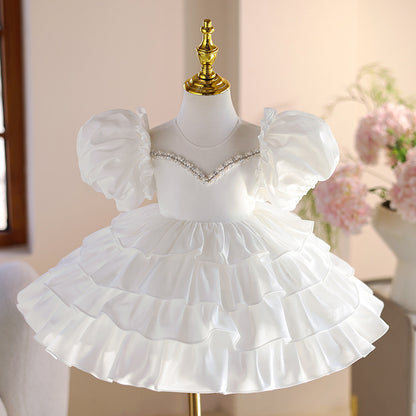 Girl's Dress Light Luxury Wedding Dress Princess Dress