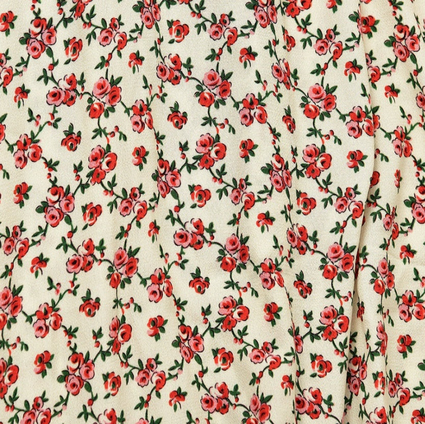 Summer New Women's V-Neck Breasted Lace-Up Waist Slimming Mid-Length Dress