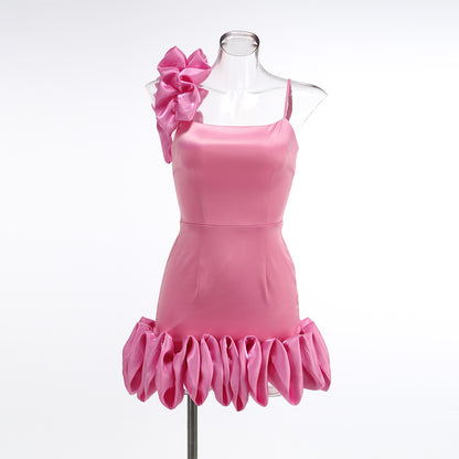 New European And American Women's Clothing Pleated Decorative Skirt