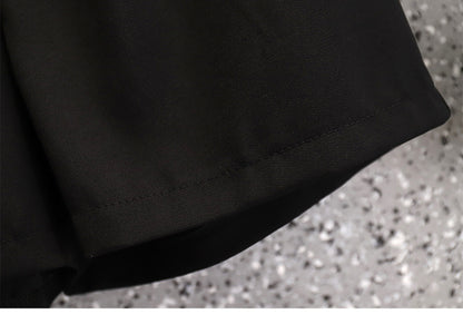 Plus Size Suit Two Piece Fat Mm Small Suit Jacket