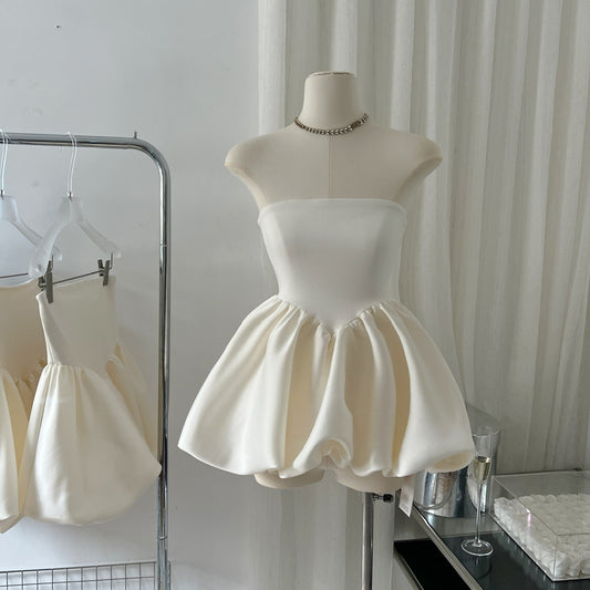 Summer New Korean Style Slim Fit French Sexy Top