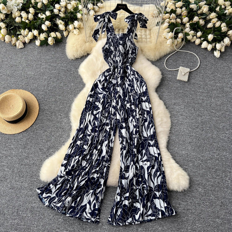 Travel Vacation Wear Jumpsuit Women's Summer