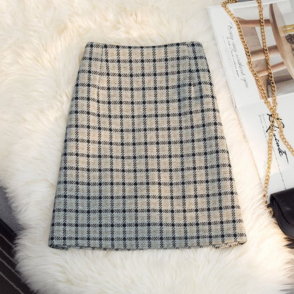 Anti Glare Retro Bag Hip Skirt