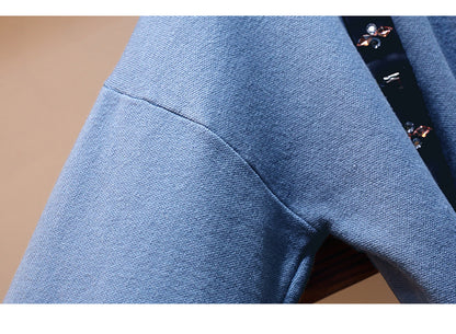 New Hooded Knitted Sweater Jacket Casual