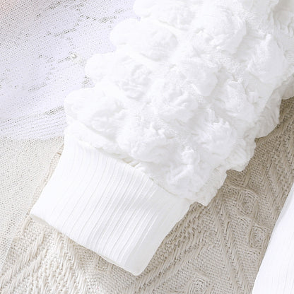 Autumn Bear Top Plaid Skirt