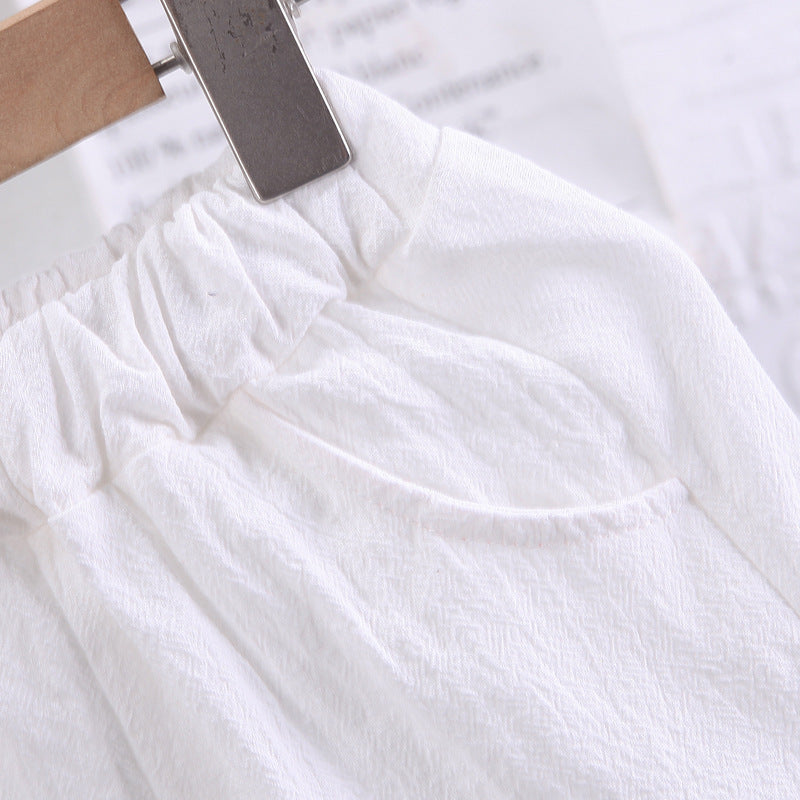 Baby Cute Shirt Short-sleeved Summer Clothes Suit