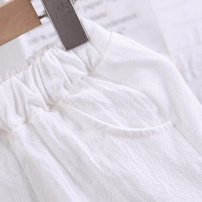 Baby Cute Shirt Short-sleeved Summer Clothes Suit