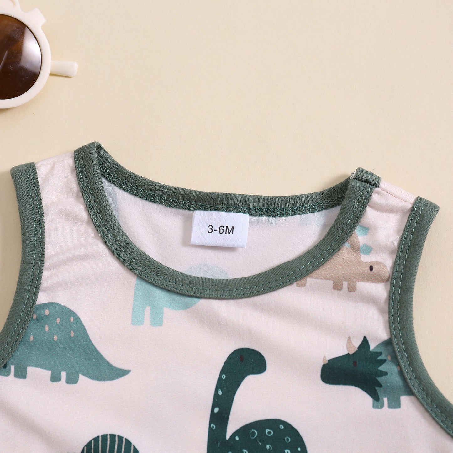 Boy Children Dinosaur Vest Suit