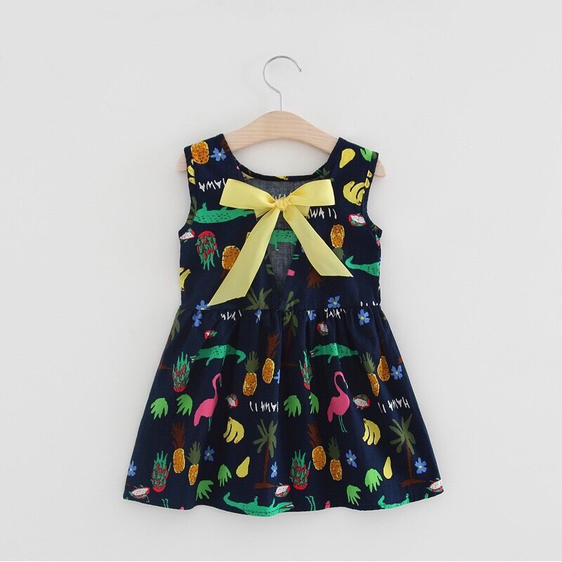Sleeveless children's skirt