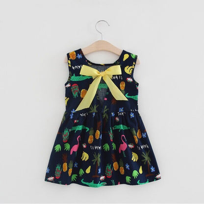 Sleeveless children's skirt