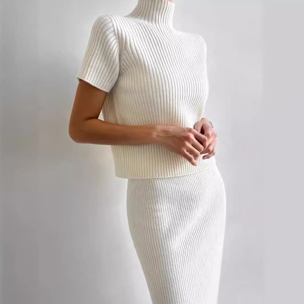 Slit Sheath Skirt Skirt Suit