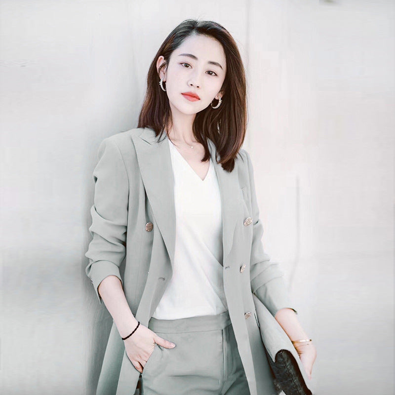 Western Style Formal Suit Suit Female Design Sense Korean Version