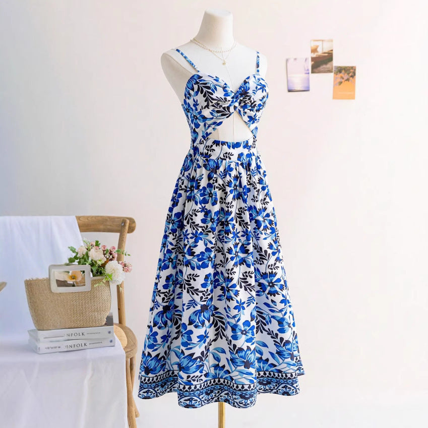 Clothing Sexy Sling Slim Temperament Dress