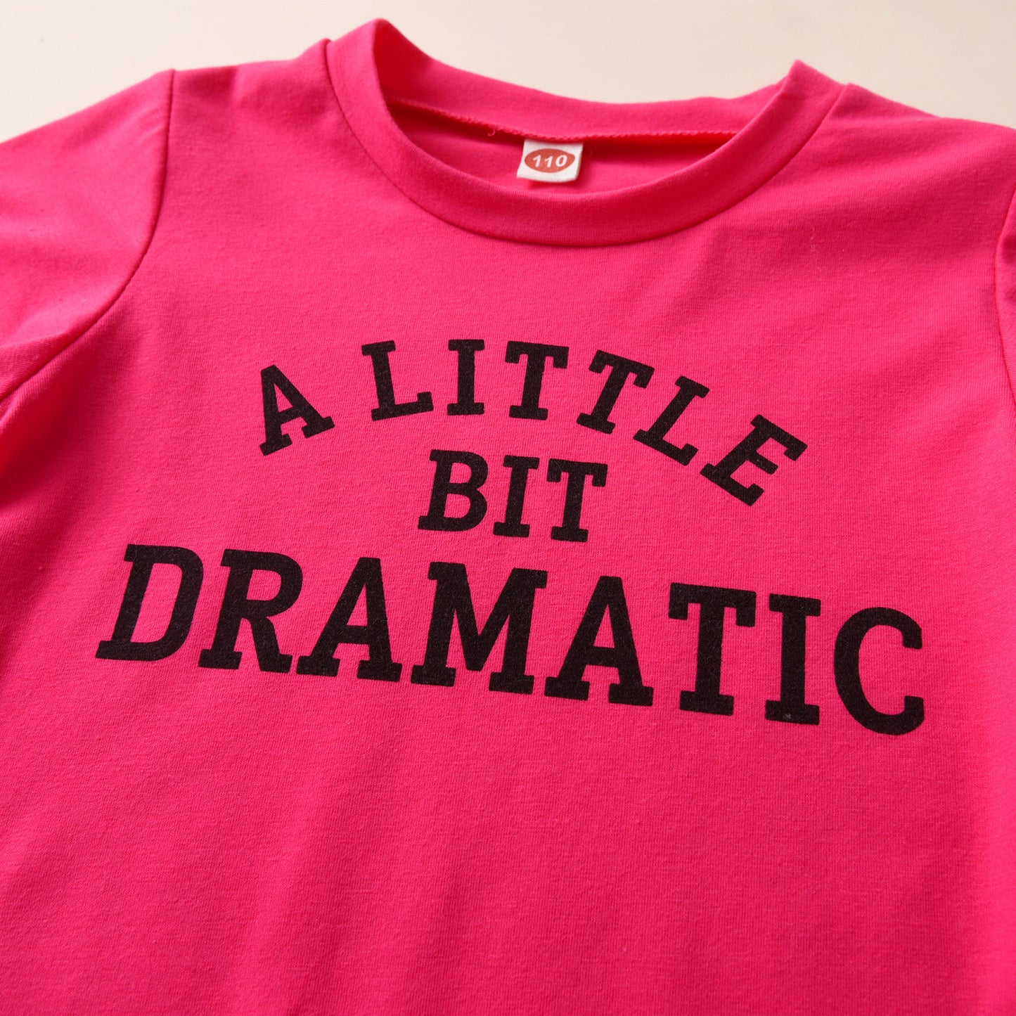 Girls' Sweater Fake Ripped Tie-dyed Denim