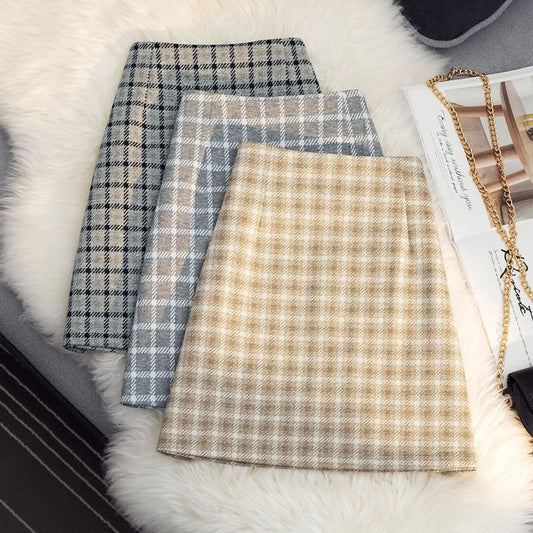 Anti Glare Retro Bag Hip Skirt