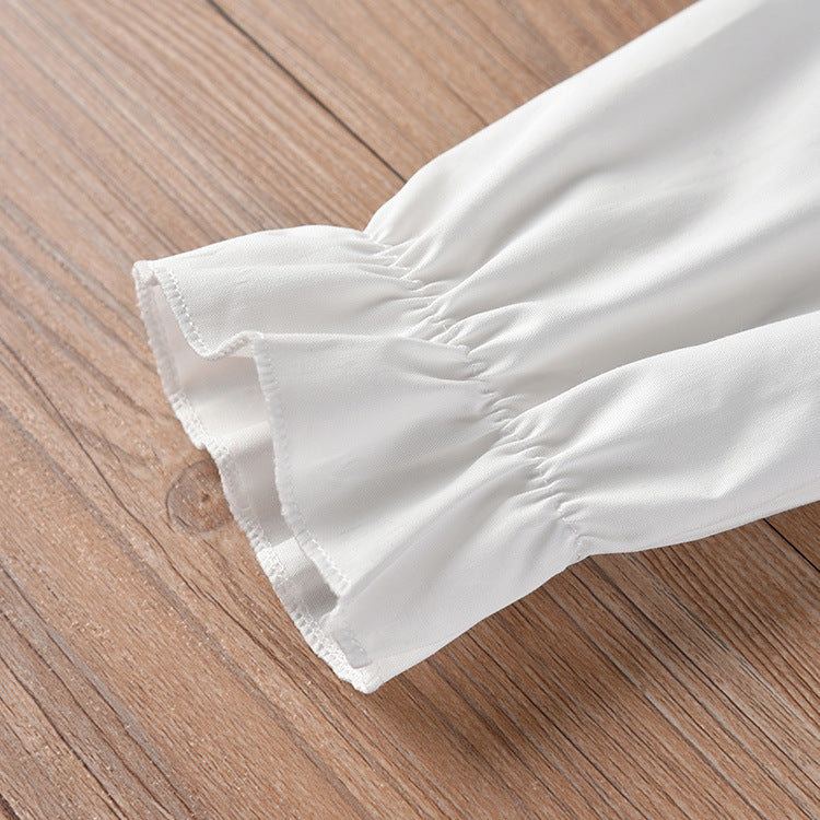 Season Skirt Set Two Pieces Long Sleeve Check Korean Version