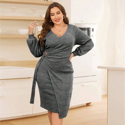 Fashion Women's Wear Simple Casual Style Dress