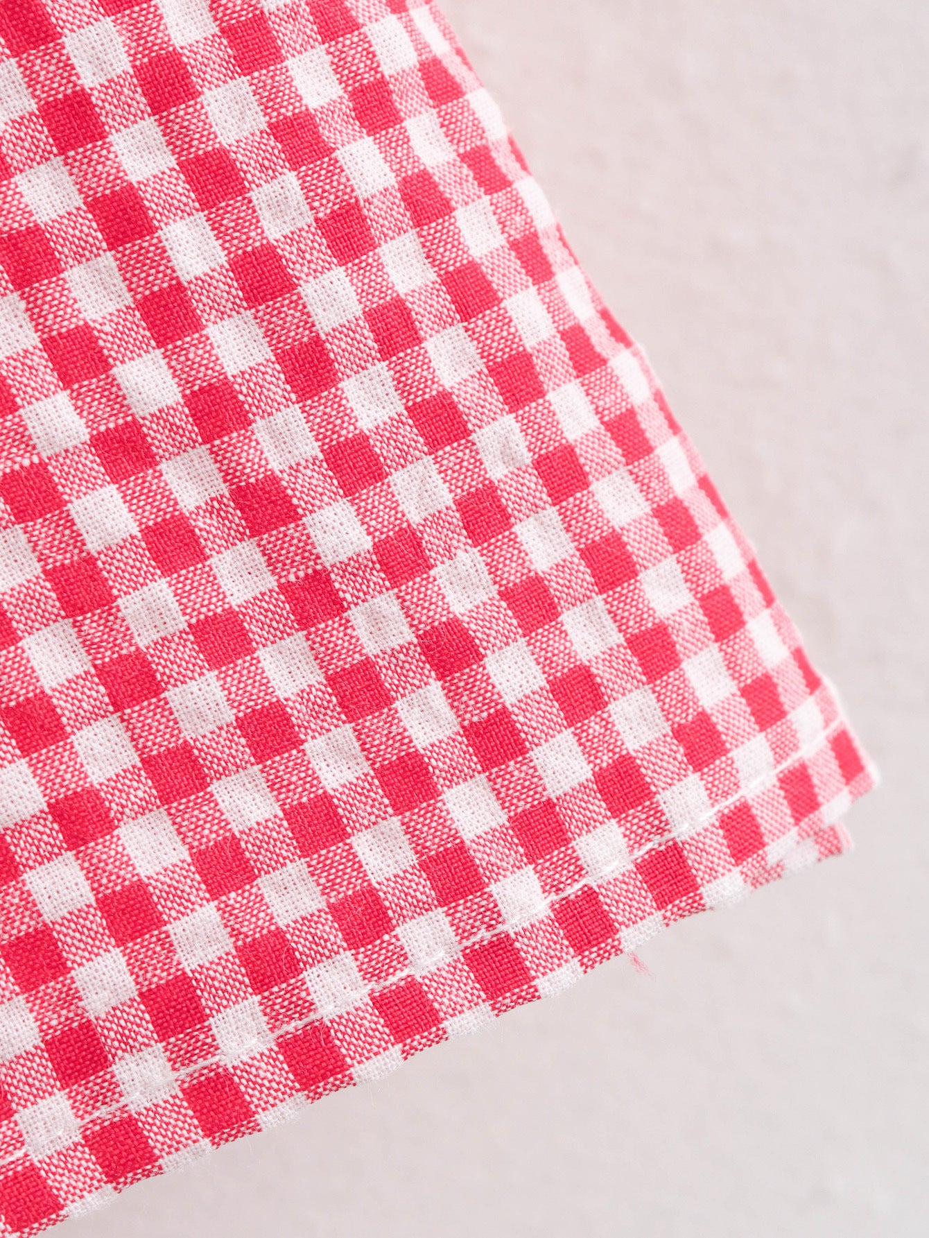 Women's Plaid Knotted Top Casual All-match