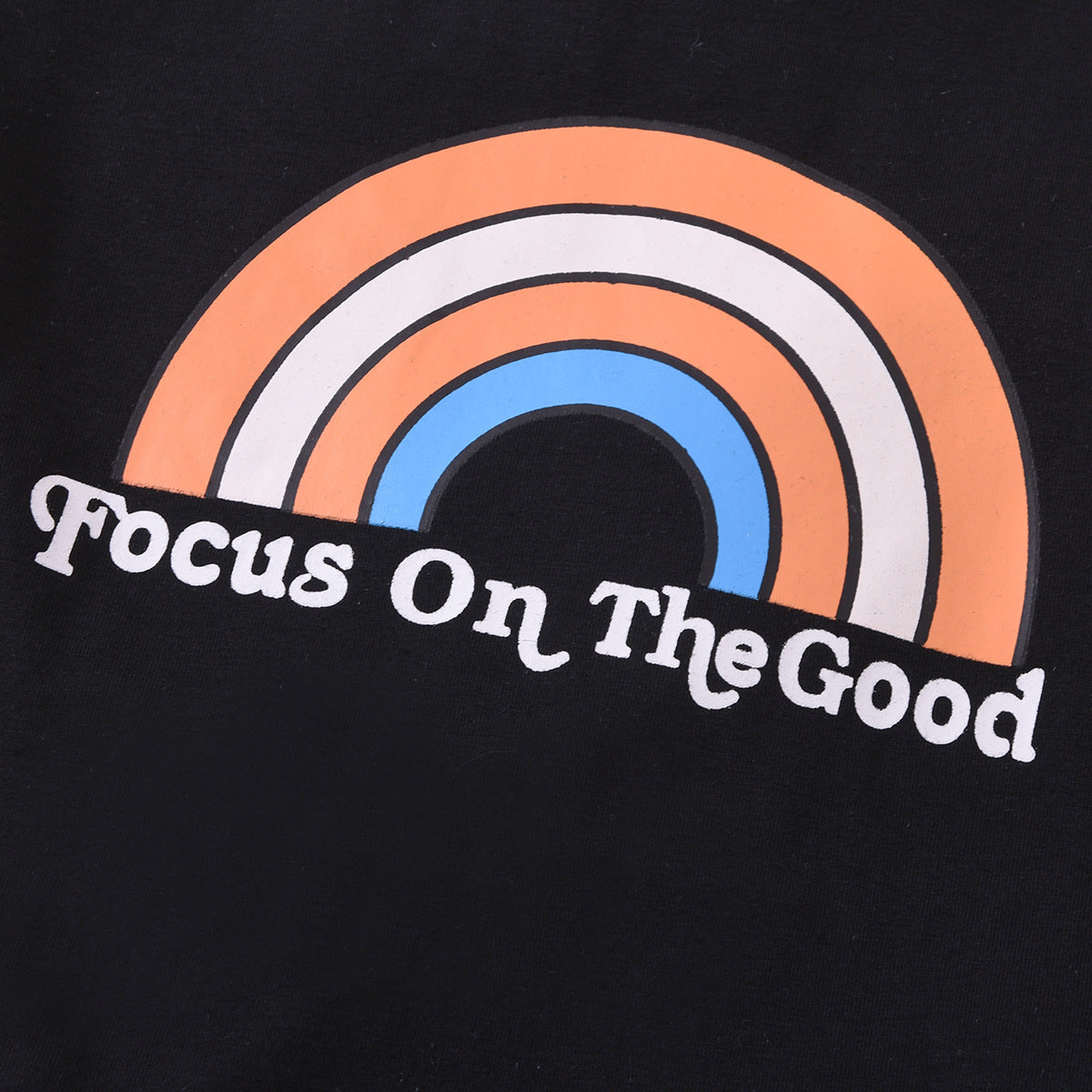 Letter Print T Korean Velvet Flared Pants Suit