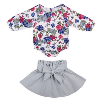 Korean Girl Printing Jumpsuit