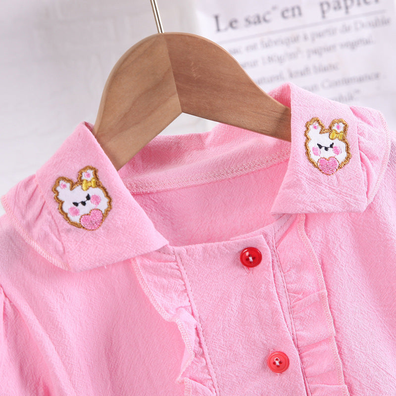 Baby Cute Shirt Short-sleeved Summer Clothes Suit