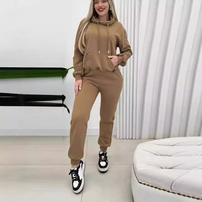 Hooded Women's Suit Sports Fashion Sweater