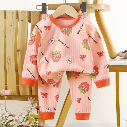 Home Wear Children's Underwear Pure Cotton Suit