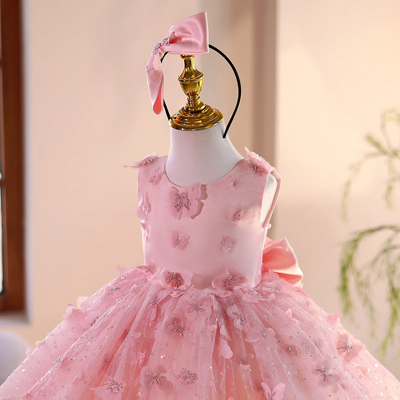 Children's Little Princess Dress Flower Girl Wedding Little Girl Clothing