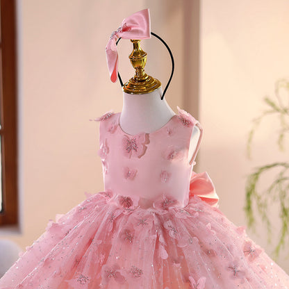 Children's Little Princess Dress Flower Girl Wedding Little Girl Clothing