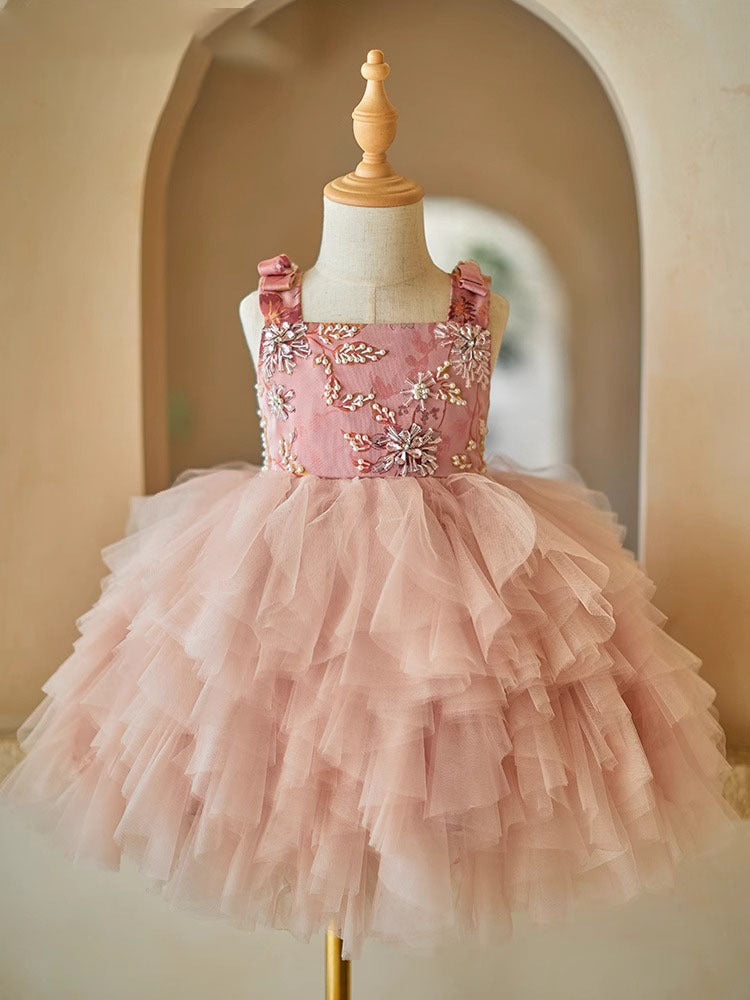 Girls Birthday Piano Performance Host Princess Dress