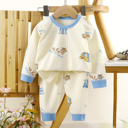 Home Wear Children's Underwear Pure Cotton Suit