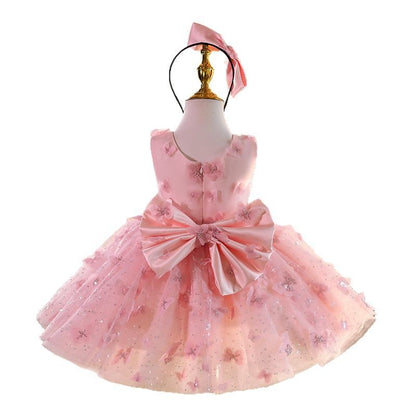 Children's Little Princess Dress Flower Girl Wedding Little Girl Clothing