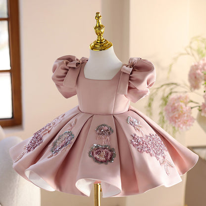 Children's Piano Dress Princess Dress