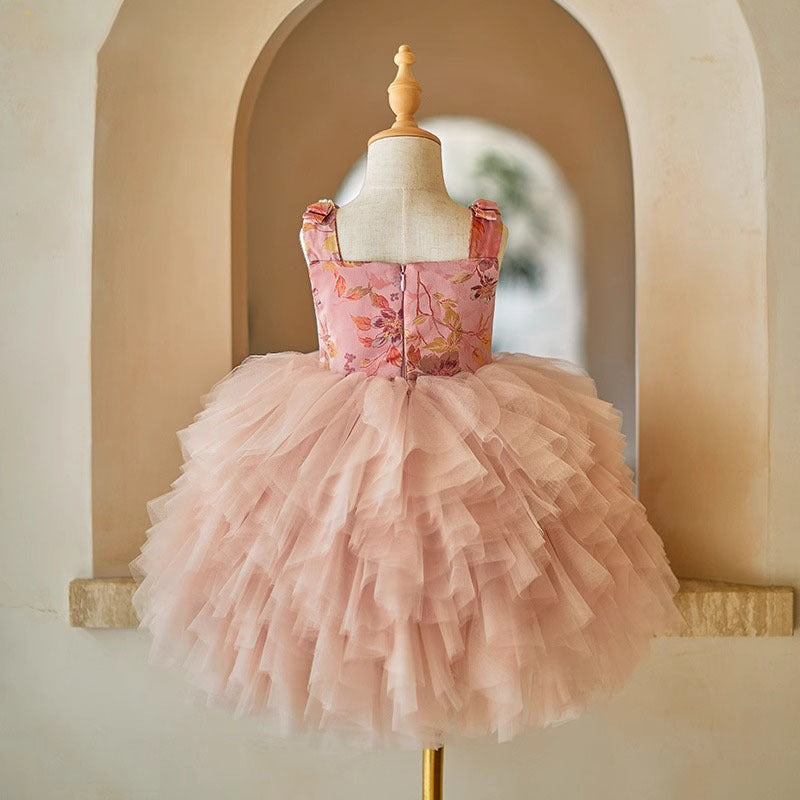 Girls Birthday Piano Performance Host Princess Dress