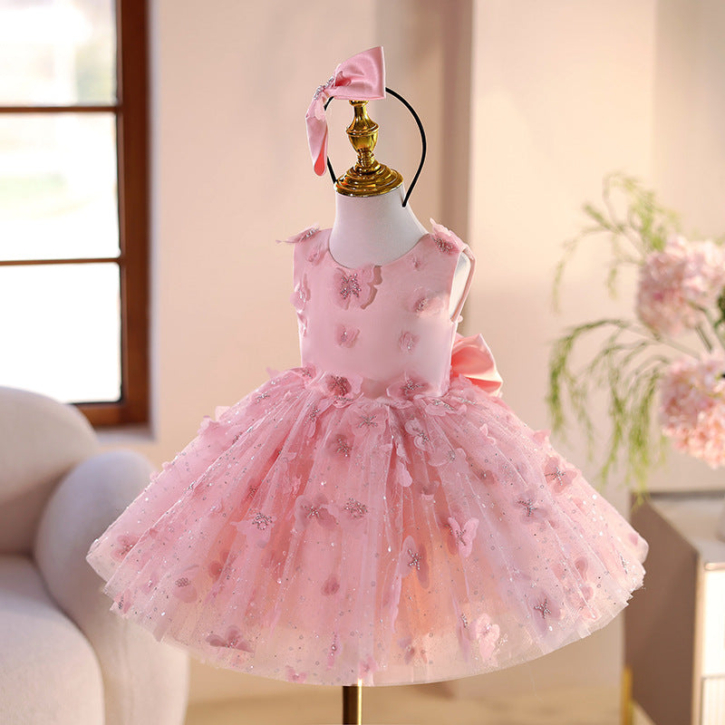 Children's Little Princess Dress Flower Girl Wedding Little Girl Clothing