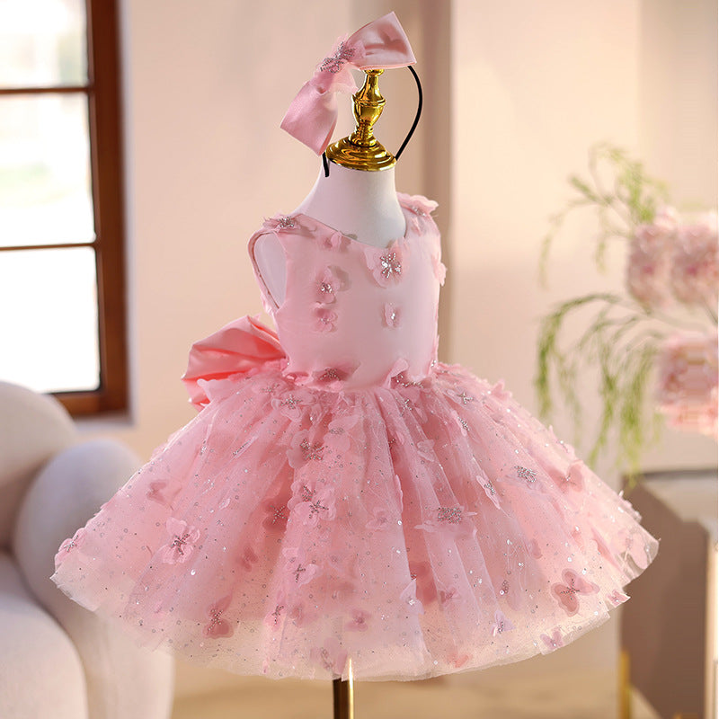 Children's Little Princess Dress Flower Girl Wedding Little Girl Clothing