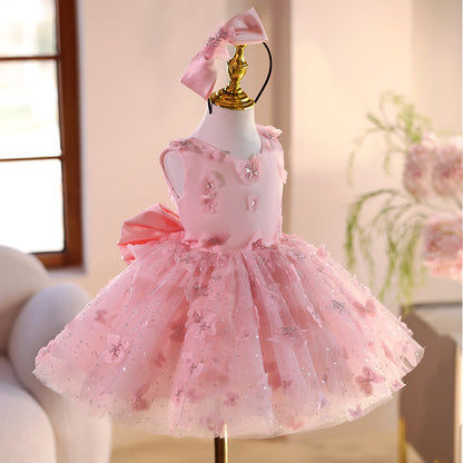 Children's Little Princess Dress Flower Girl Wedding Little Girl Clothing