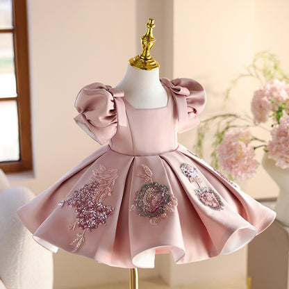 Children's Piano Dress Princess Dress