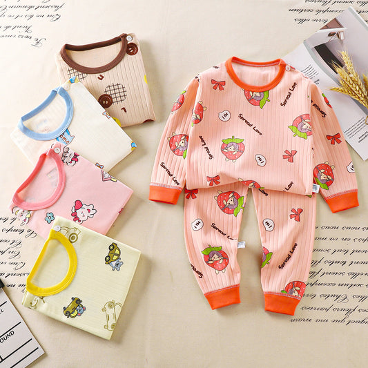 Home Wear Children's Underwear Pure Cotton Suit
