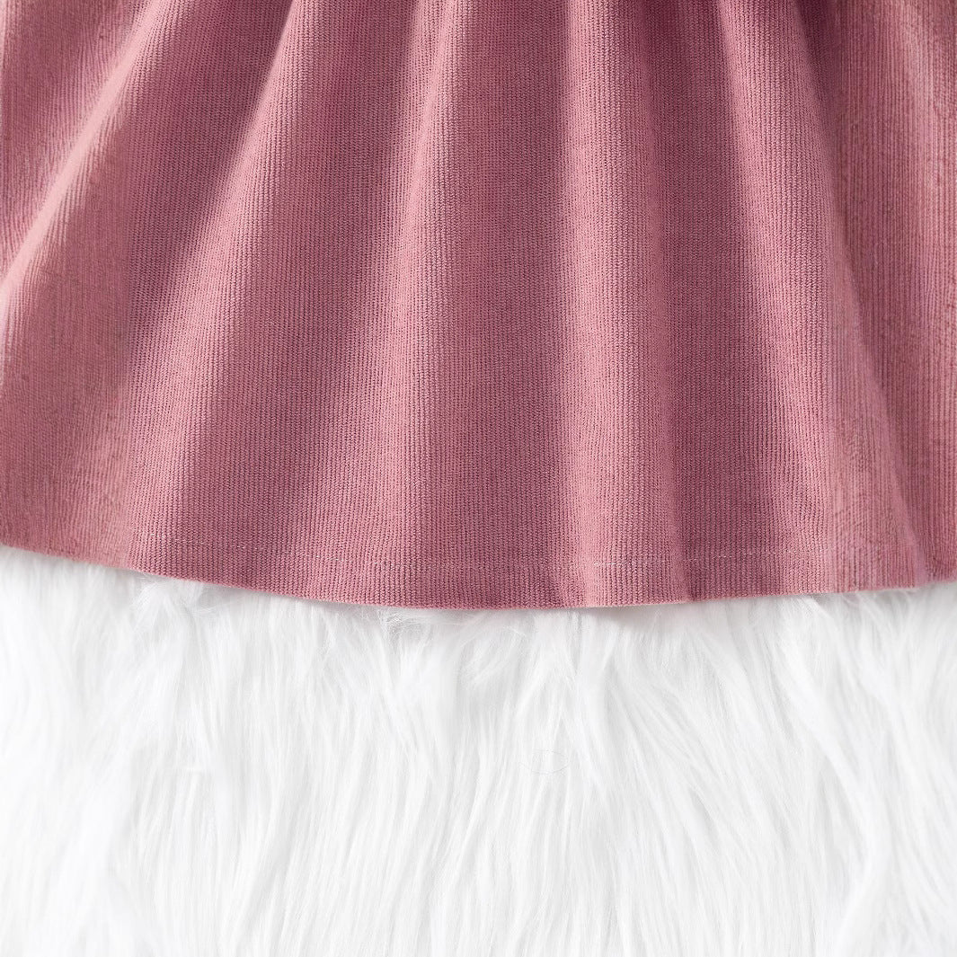 Long Sleeve Slim Fit Graceful And Cute Shy Fox Dress