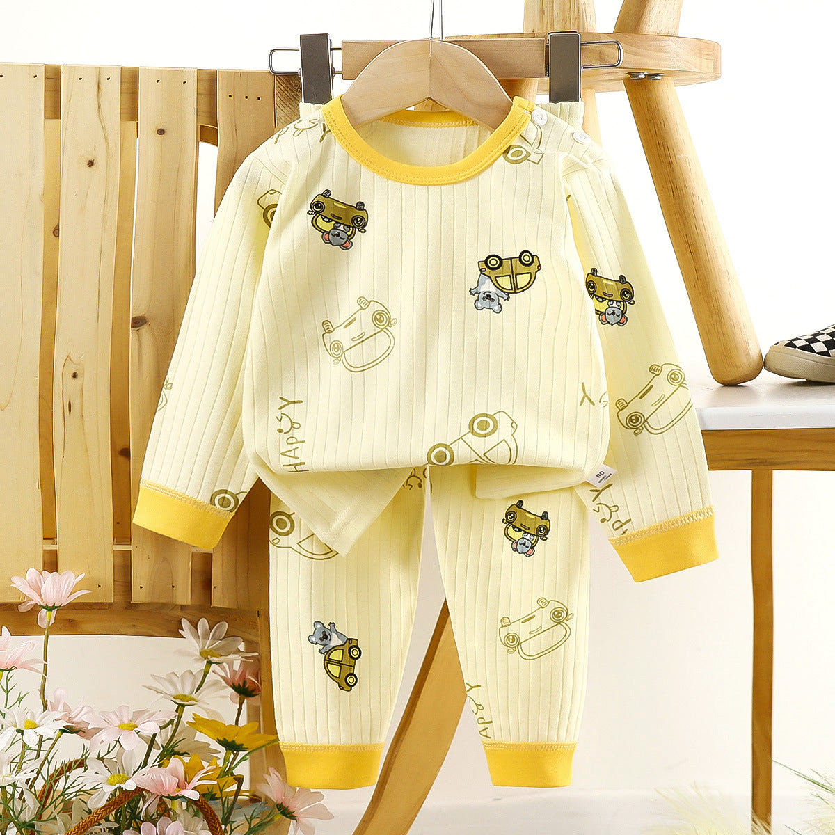 Home Wear Children's Underwear Pure Cotton Suit