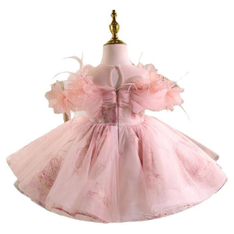Girl's Princess Dress Light Luxury High-end