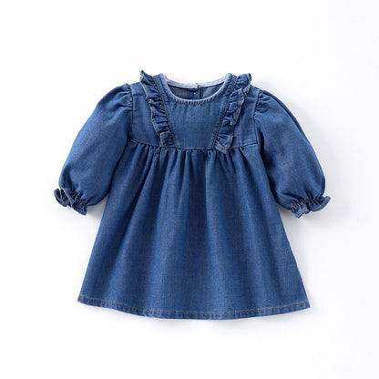 Baby Double-layer Fungus Dress