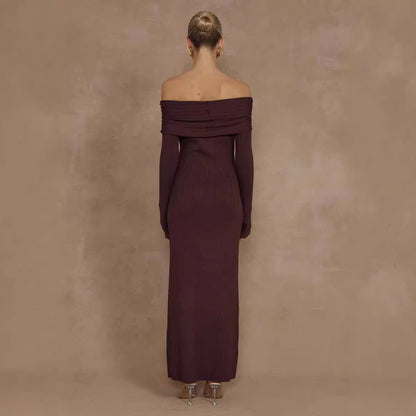 Elegant Long European And American Style Dress Women