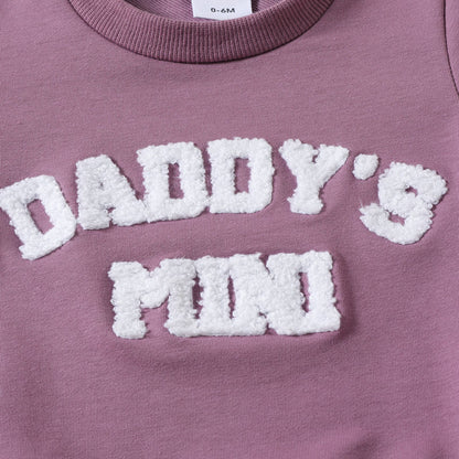 Printed Short-sleeved Top Solid Color Shorts Summer Two-piece Set