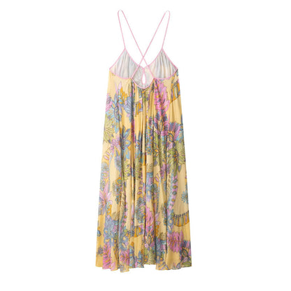 New Women's Printing Length Dress